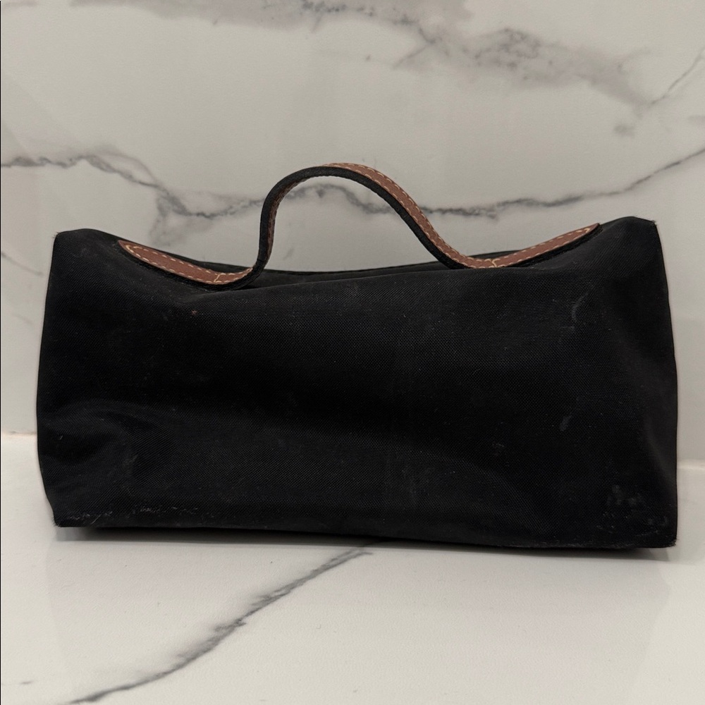 Longchamp Le Pliage Black Nylon Cosmetics Case - Picture 2 of 6
